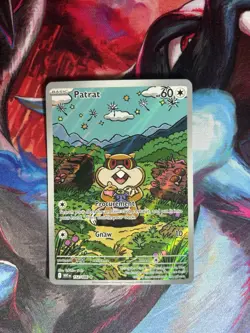 Pokemon TCG Patrat 152/086 White Flare Illustration Rare Card NM/M Condition - Image 1