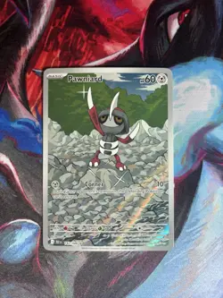 Pokemon TCG Pawniard Black Bolt Illustration Rare Card 142/086 NM/M Condition - Image 1