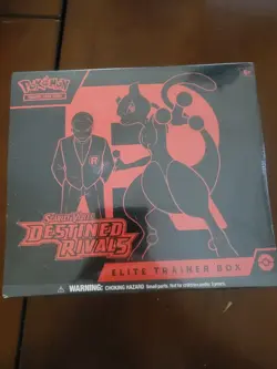 Pokemon Destined Rivals Elite Trainer Box ETB – Factory Sealed – New - Image 1