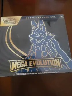 *Sealed Mega Evolution Elite Trainer Box Lucario ETB* Pokemon - Image 1