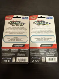 Pokemon Journey Together Booster Packs With Coin Lot Of 38 Packs🔥 - Image 4