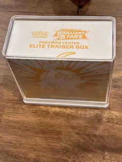 Brilliant Stars Pokemon Center Sword and Shield Elite Trainer Box ETB With Case 820650850066 - Image 2