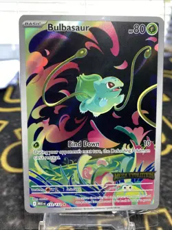 Pokemon Sealed Bulbasaur Pokemon TCG Mega Evolution Stamped Promo SEALED - Image 1