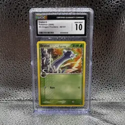 Pokemon Dratini 46/101 EX Dragon Frontiers 2006 CGC 10 - Image 1