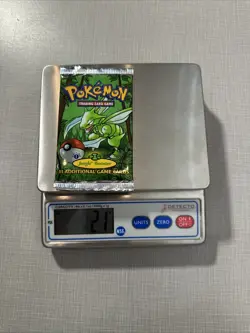 Pokemon Jungle first edition Booster Pack Scyther 1st Heavy 21g - Image 1