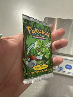 Pokemon Jungle first edition Booster Pack Scyther 1st Heavy 21g - Image 5