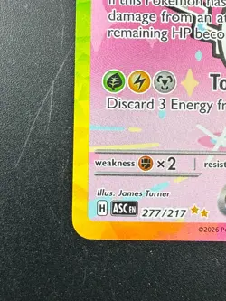 Pokemon TCG Pikachu ex 277/217 Ascended Heroes Special Illustration Rare NM - Image 5