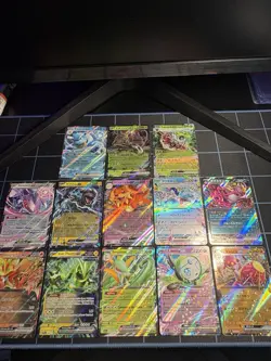 Pokemon TCG Scarlet & Violet Ex Lot - 10 Pack Fresh NM Double Rare Ex Holo Cards - Image 1