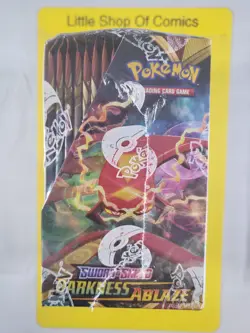 Pokemon Sword & Shield Darkness Ablaze Booster Box Factory Sealed - Image 2