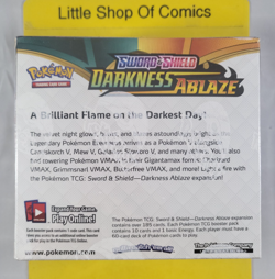 Pokemon Sword & Shield Darkness Ablaze Booster Box Factory Sealed - Image 3