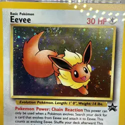 Eevee Pokemon (2000) Black Star Promo- 11 Holo Pokemon league CGC NM/Mint 8.5 - Image 4