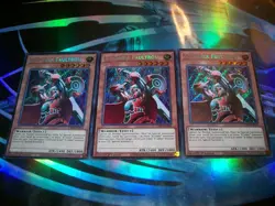3x XX-Saber Faultroll 1st Edition Secret Rare L26D-ENX04 Yu-Gi-Oh! - Image 1