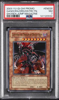 2009 #EN028 GANDORA THE DRAGON OF DESTRUCTION PSA 7 - Image 1