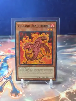 Yu-Gi-Oh Volcanic Scattershot LD10-EN026 Soulburning Volcano Yugioh 1st Edition - Image 1