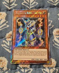Thunder King Rai-Oh (Platinum Secret Rare) RA03-EN206 - Yugioh - Image 1