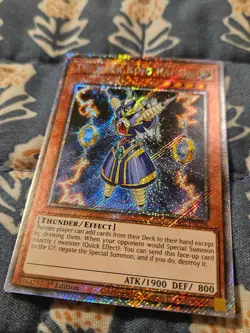 Thunder King Rai-Oh (Platinum Secret Rare) RA03-EN206 - Yugioh - Image 2