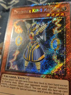 Thunder King Rai-Oh (Platinum Secret Rare) RA03-EN206 - Yugioh - Image 3