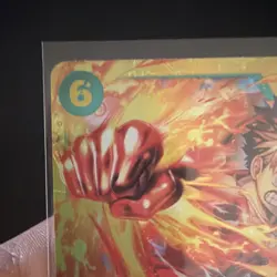 Bandai Monkey.D.Luffy Carrying on His Will OP13-118 Secret Rare Foil One Piece … - Image 3