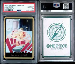 2025 ONE PIECE PRB02 DON!! SANJI GOLD PSA 10 *POP 9* - Image 3
