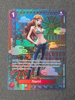 One Piece CCG Nami Alt Art SP - OP01-016 - OP05 - Awakening of the New Era - Image 1