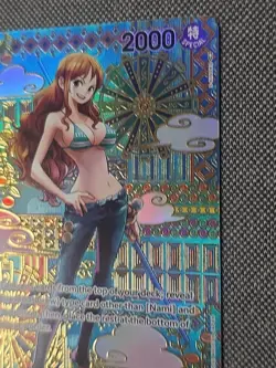 One Piece CCG Nami Alt Art SP - OP01-016 - OP05 - Awakening of the New Era - Image 4
