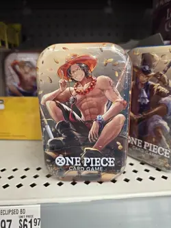 One Piece Tin Pack Set Vol. 2 Ace - Bandai TCG Volume Two - SEALED - Image 2
