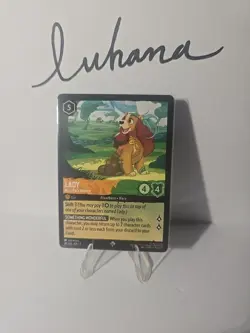 Disney Lorcana TCG - Archazia's Island: Lady (028/204) - Super Rare - NM - Image 1