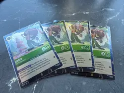 Lorcana Disney Parks Exclusive Goofy Set for adventure x4 Foil 39/P3 IN HAND! - Image 1