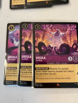 Ursula - Sea Witch - Fabled 4x x4 Disney Lorcana Playset - Image 1