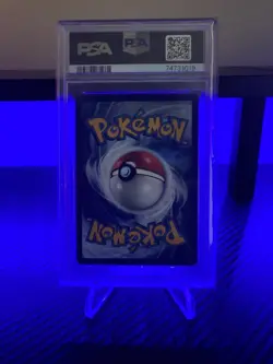 2018 POKEMON FORBIDDEN LIGHT YVELTAL GX #124 FULL ART [PSA 9 MINT] - Image 2