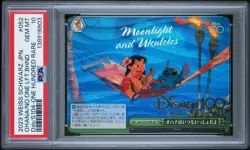 2023 WEISS SCHWARZ JPN DISNEY100 #052 OHANA MEANS NO ONE GETS LEFT BEHIND PSA 10 - Image 1