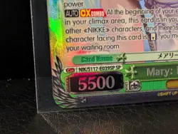 Weiss Schwarz Goddess of Victory: Nikke “Mary: Bay Goddess” NIK/S117-E039SP (EN) - Image 2