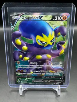 Pokemon TCG Grapploct V 072/073 Ultra Rare Holo Champion's Path - Image 1