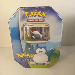 Pokemon Go TCG Gift Tin Pikachu + Snorlax + Blissey Lot Of 3! New!! Sealed!! - Image 4