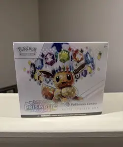 Pokemon Center Prismatic Evolutions Elite Trainer Box PC ETB Factory SEALED - Image 1