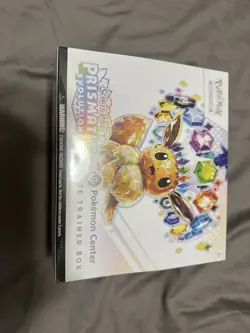 Pokemon Center Prismatic Evolutions Elite Trainer Box PC ETB Factory SEALED - Image 2