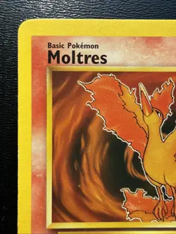 FREE SHIPPING Pokemon Moltres 27/62 Fossil NON Holo Rare Basic Wizards 1999 - Image 2