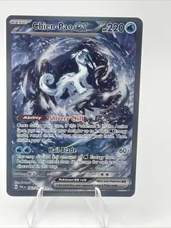 2023 Pokemon Paldea Evolved Chien-Pao ex #261/193 - Image 1