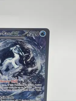2023 Pokemon Paldea Evolved Chien-Pao ex #261/193 - Image 3