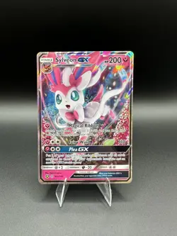 Pokemon: Sylveon GX 92a/145 Alt Art Promo SM Guardians Rising 2018 TCG NM - Image 1