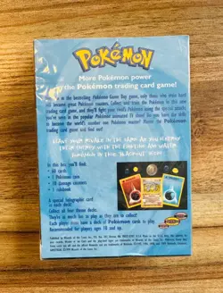 1999 Pokemon Base Set Theme Deck – Blackout (Factory Sealed, w/ Acrylic Case) - Image 3