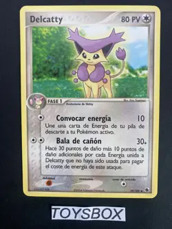 Carte Pokemon Delcatty 29/109 / Bloc Ex Rubis Saphir / MINT SPANISH - Image 2