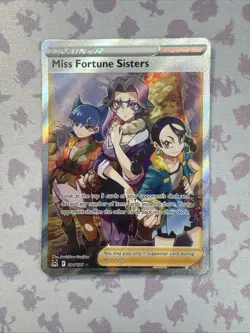 Miss Fortune Sisters - 194/196 - Pokemon Lost Origins Full Art Ultra Rare NM - Image 1