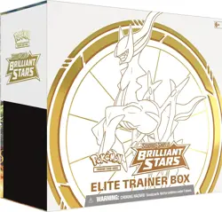 Pokemon TCG: Sword & Shield Brilliant Stars Elite Trainer Box Sealed - Image 1