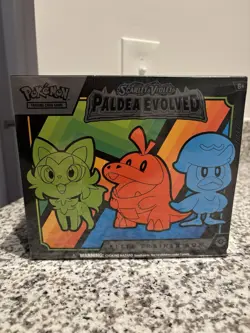 Pokemon TCG Scarlet & Violet Paldea Evolved Elite Trainer Box Booster English - Image 1