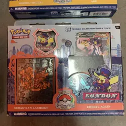 Pokemon 2022 World Championship Deck Lot of (4) New Factory Sealed 820650852206 - Image 4