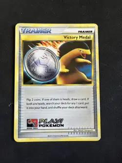 Pokemon Victory Medal Winner Promo Battle Roads Autumn 2010-2011 - Image 1
