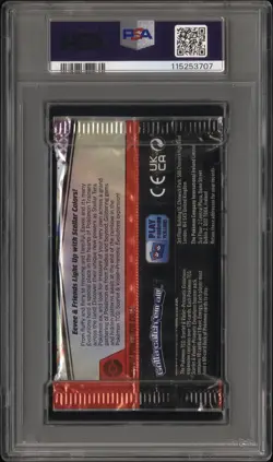 2025 POKEMON INT'L SCARLET & VIOLET PRISMATIC EVOLUTIONS PACK FOIL PSA 9 - Image 2