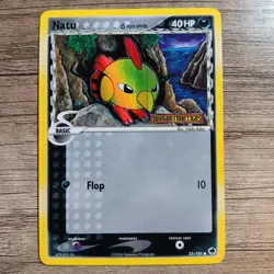 Pokemon Natu 55/101 Holo Stamped EX Dragon Frontiers Common 2006 - Image 1