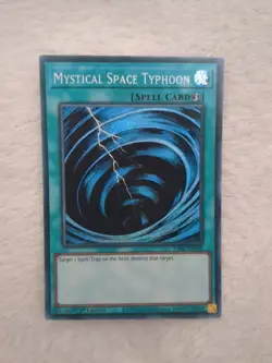 Yugioh RA02-EN048 - Mystical Space Typhoon - Secret Rare - Image 1